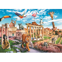 TREFL Puzzle Legrační města: Divoký Řím 1000 dílků