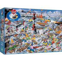 GIBSONS Puzzle Miluji lodě 1000 dílků