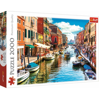 TREFL Puzzle Ostrov Murano, Benátky 2000 dílků