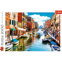 TREFL Puzzle Ostrov Murano, Benátky 2000 dílků