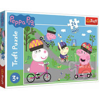TREFL Puzzle Prasátko Peppa: Aktivní den MAXI 24 dílků
