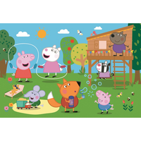 TREFL Puzzle Prasátko Peppa: Zábava v trávě MAXI 24 dílků