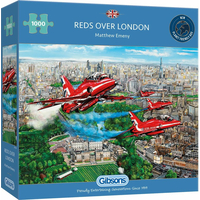 GIBSONS Puzzle Red Arrows nad Londýnem 1000 dílků