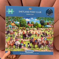 GIBSONS Puzzle Shetland Pony Club 1000 dílků