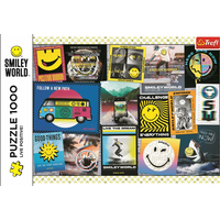 TREFL Puzzle Smiley: Lepší den se Smiley 1000 dílků