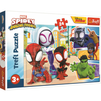 TREFL Puzzle Spidey a jeho úžasní přátelé MAXI 24 dílků