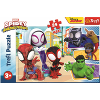 TREFL Puzzle Spidey a jeho úžasní přátelé MAXI 24 dílků