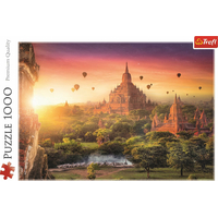 TREFL Puzzle Starobylý chrám v Barmě 1000 dílků
