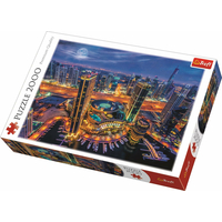 TREFL Puzzle Světla Dubaje 2000 dílků