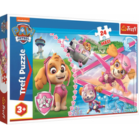 TREFL Puzzle Tlapková patrola: Odvážná Skye MAXI 24 dílků
