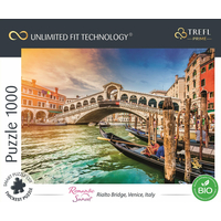 TREFL Puzzle UFT Cityscape: Most Rialto, Benátky, Itálie 1000 dílků