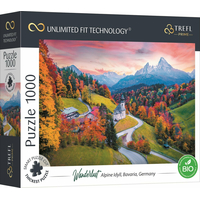 TREFL Puzzle UFT Wanderlust: Na úpatí Alp 1000 dílků
