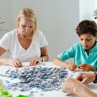 TREFL Puzzle Velká mapa světa 4000 dílků