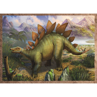 TREFL Puzzle Zajímaví dinosauři 4v1 (35,48,54,70 dílků)
