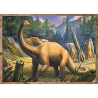 TREFL Puzzle Zajímaví dinosauři 4v1 (35,48,54,70 dílků)