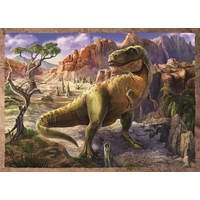 TREFL Puzzle Zajímaví dinosauři 4v1 (35,48,54,70 dílků)