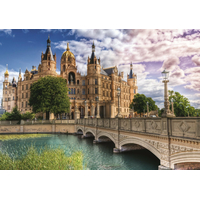 TREFL Puzzle Zámek na ostrově 1000 dílků