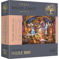 TREFL Wood Craft Origin puzzle Kouzelná komnata 1000 dílků