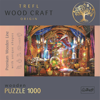 TREFL Wood Craft Origin puzzle Kouzelná komnata 1000 dílků