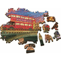 TREFL Wood Craft Origin puzzle Westminsterský palác, Big Ben 501 dílků