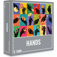 CLOUDBERRIES Puzzle Hands 1000 dílků