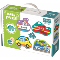 TREFL Baby puzzle Doprava 4x2 dílky