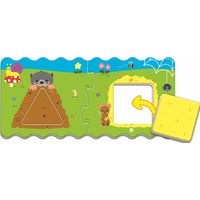 TREFL Baby puzzle Tvary