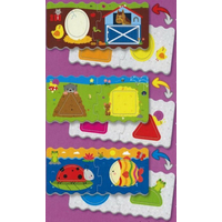 TREFL Baby puzzle Tvary