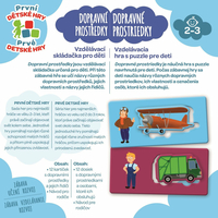 TREFL První dětské hry: Dopravní prostředky