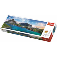 TREFL Panoramatické puzzle Lofoty, Norsko 500 dílků