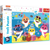 TREFL Puzzle Baby Shark: Oslava MAXI 24 dílků