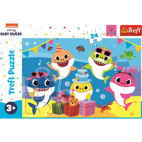 TREFL Puzzle Baby Shark: Oslava MAXI 24 dílků