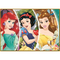 TREFL Puzzle Disney princezny: Šťastný den 4v1 (35,48,54,70 dílků)