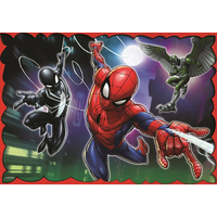 TREFL Puzzle Hrdinný Spiderman 4v1 (35,48,54,70 dílků)