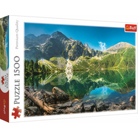 TREFL Puzzle Jezero Morskie Oko, Tatry 1500 dílků