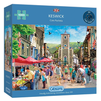 GIBSONS Puzzle Keswick, Anglie 1000 dílků