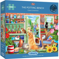 GIBSONS Puzzle Zahradní poličky 1000 dílků