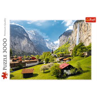 TREFL Puzzle Lauterbrunnen, Švýcarsko 3000 dílků