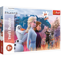 TREFL Puzzle Ledové království 2 MAXI 24 dílků + Ledové království 60 dílků Zdarma