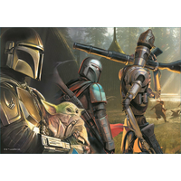 TREFL Puzzle Mandalorian a jeho svět 4v1 (35,48,54,70 dílků)