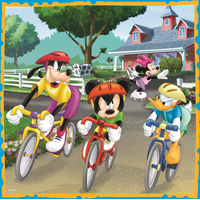 TREFL Puzzle Mickey Mouse a přátelé 3v1 (20,36,50 dílků)