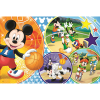 TREFL Puzzle Mickey Mouse sportuje MAXI 24 dílků