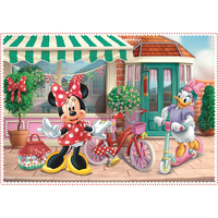 TREFL Puzzle Minnie s přáteli 4v1 (12,15,20,24 dílků)