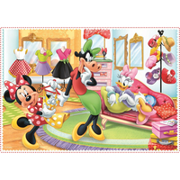 TREFL Puzzle Minnie s přáteli 4v1 (12,15,20,24 dílků)