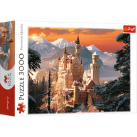 TREFL Puzzle Neuschwanstein v zimě 3000 dílků