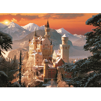 TREFL Puzzle Neuschwanstein v zimě 3000 dílků
