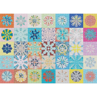 CLOUDBERRIES Puzzle Patchwork 1000 dílků