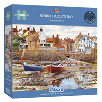 GIBSONS Puzzle Robin Hood's Bay, North Yorkshire 1000 dílků