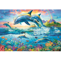 TREFL Puzzle Rodina delfínů 1500 dílků