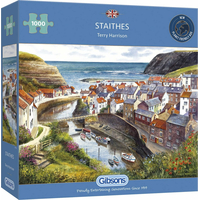 GIBSONS Puzzle Staithes, Velká Británie 1000 dílků